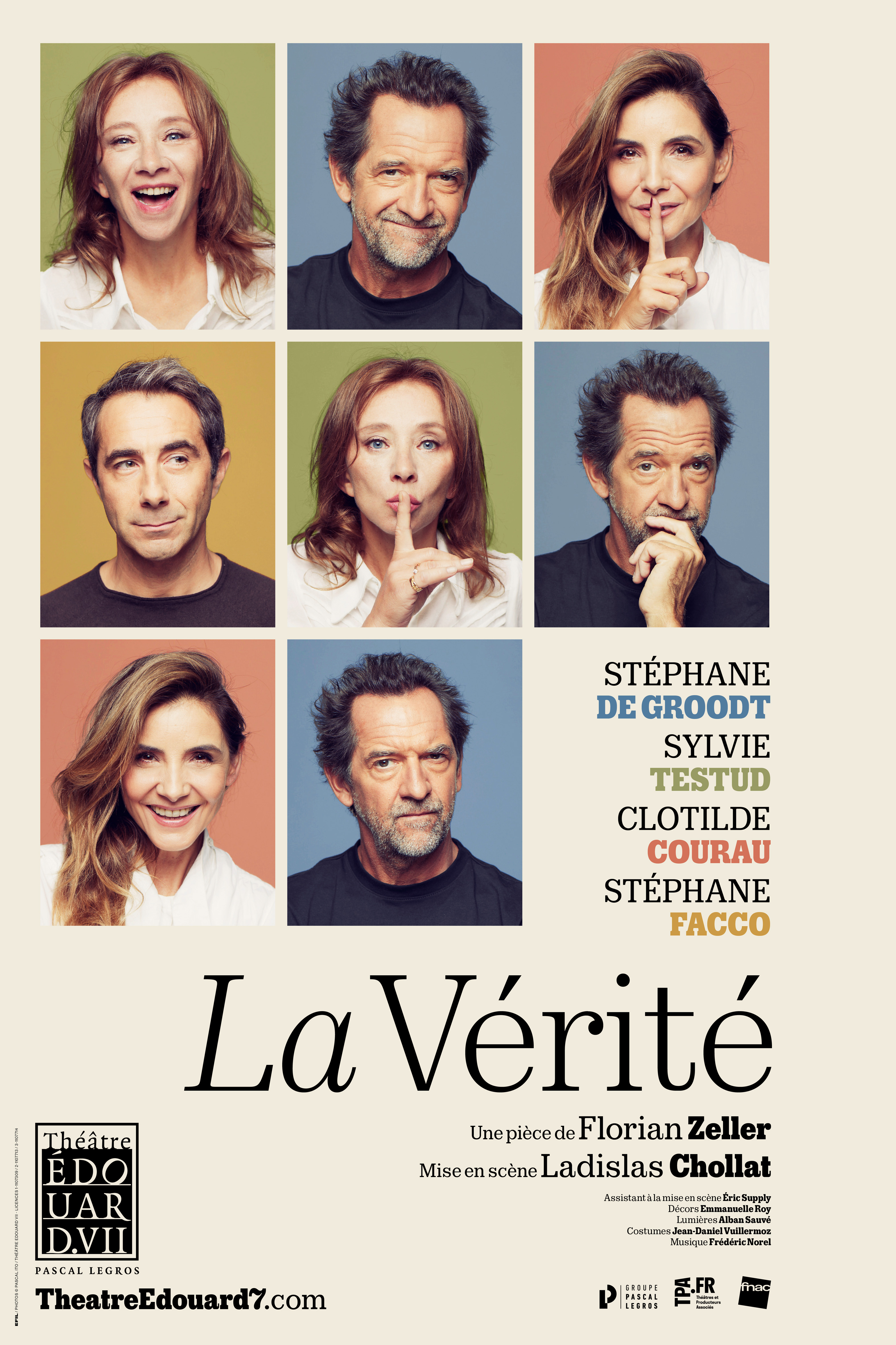 Affiche du spectacle La Vérité