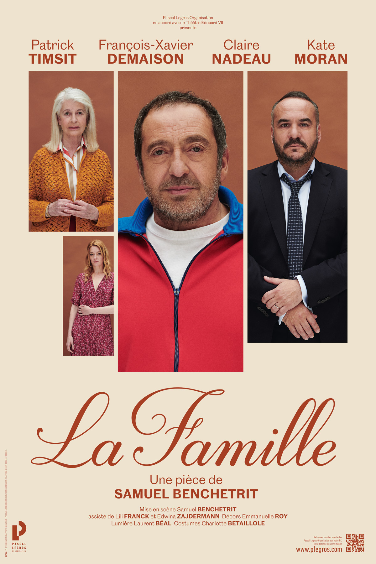 Affiche tournée La Famille