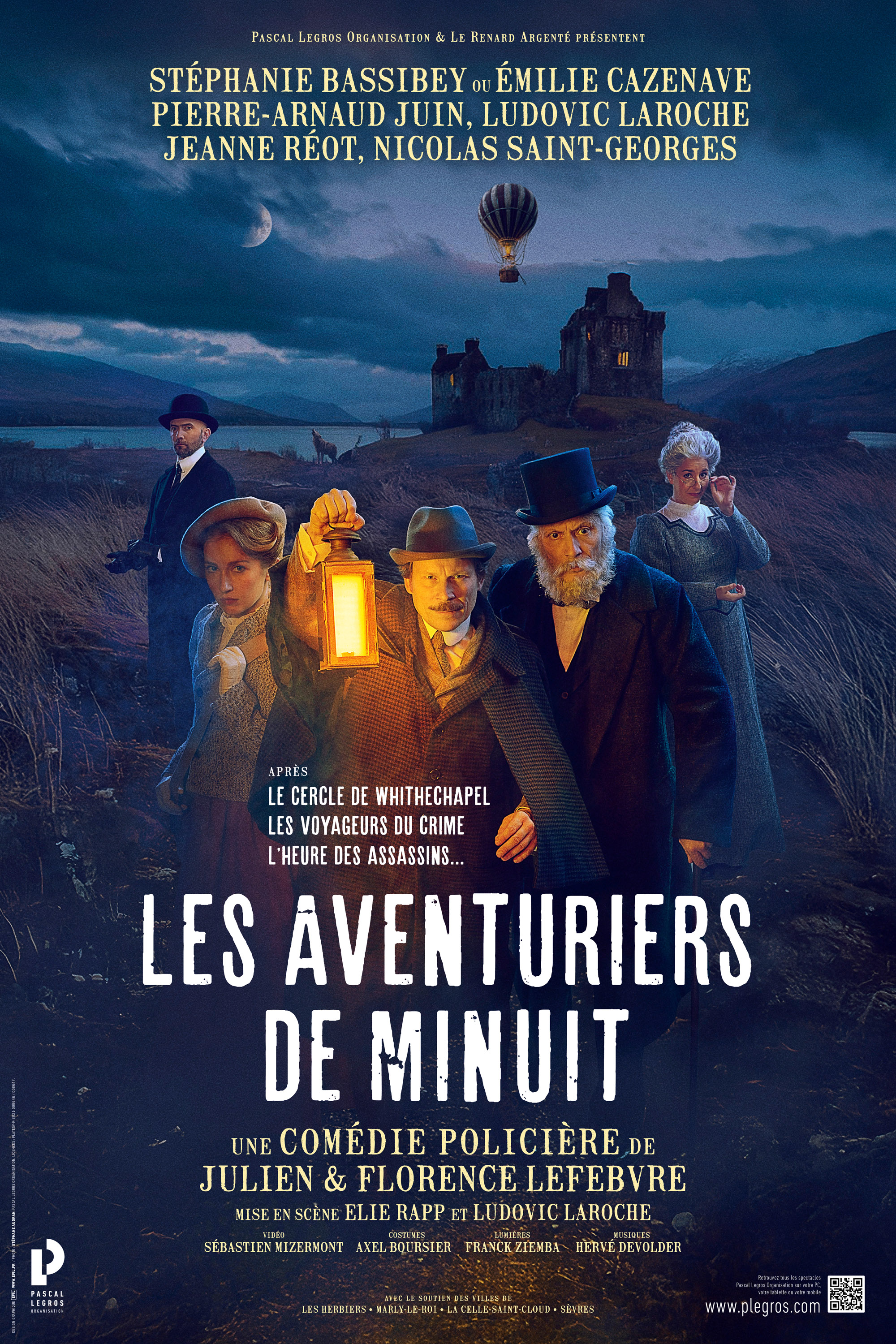 Affiche Les Aventuriers de minuit