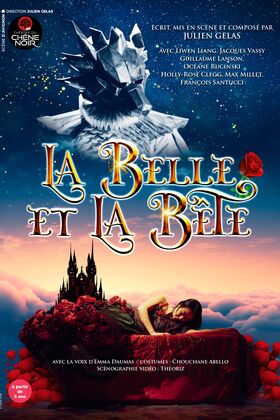 Affiche spectacle La Belle et la Bête