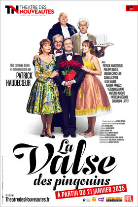 Affiche spectacle La Valse des pingouins