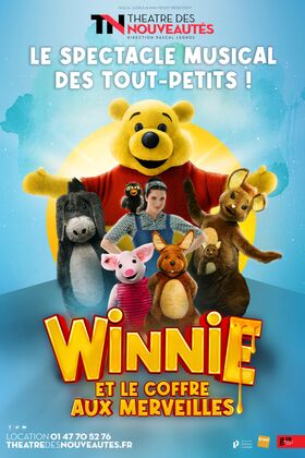 Affiche spectacle Winnie et le coffre aux merveilles